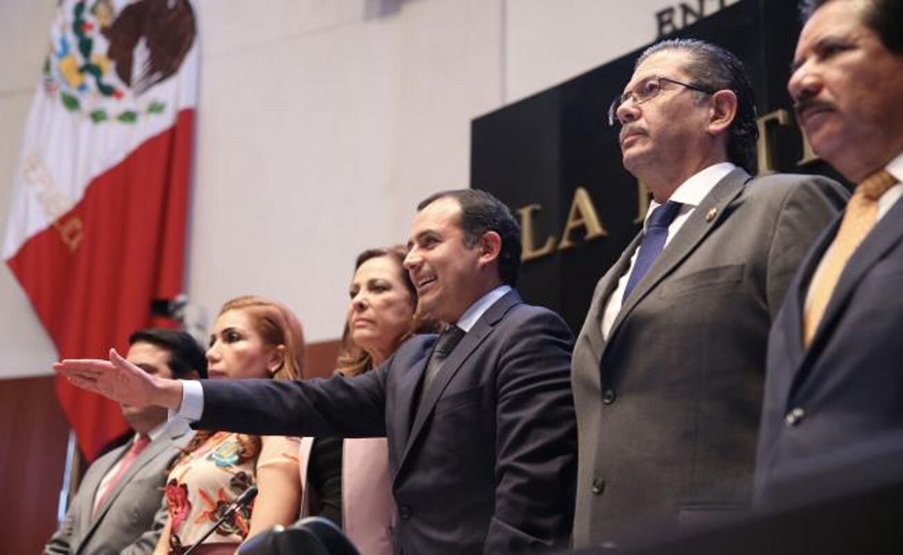 Entre críticas, asume Cordero Presidencia del Senado