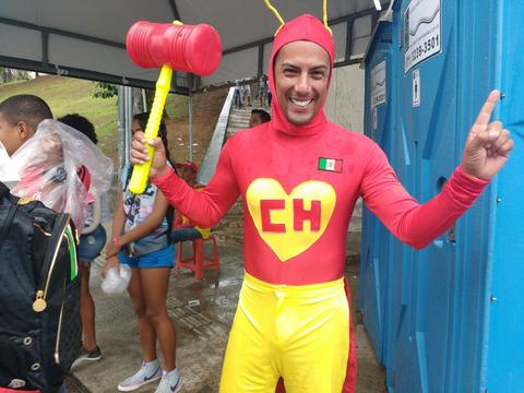 El “Chapulín” se suma a la aventura