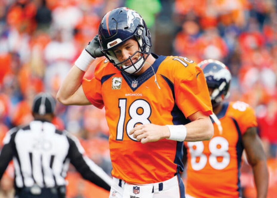 Manning estará fuera ante Bears