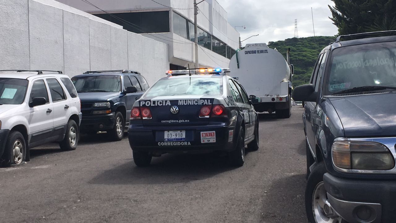 Decomisan pipas con combustible robado