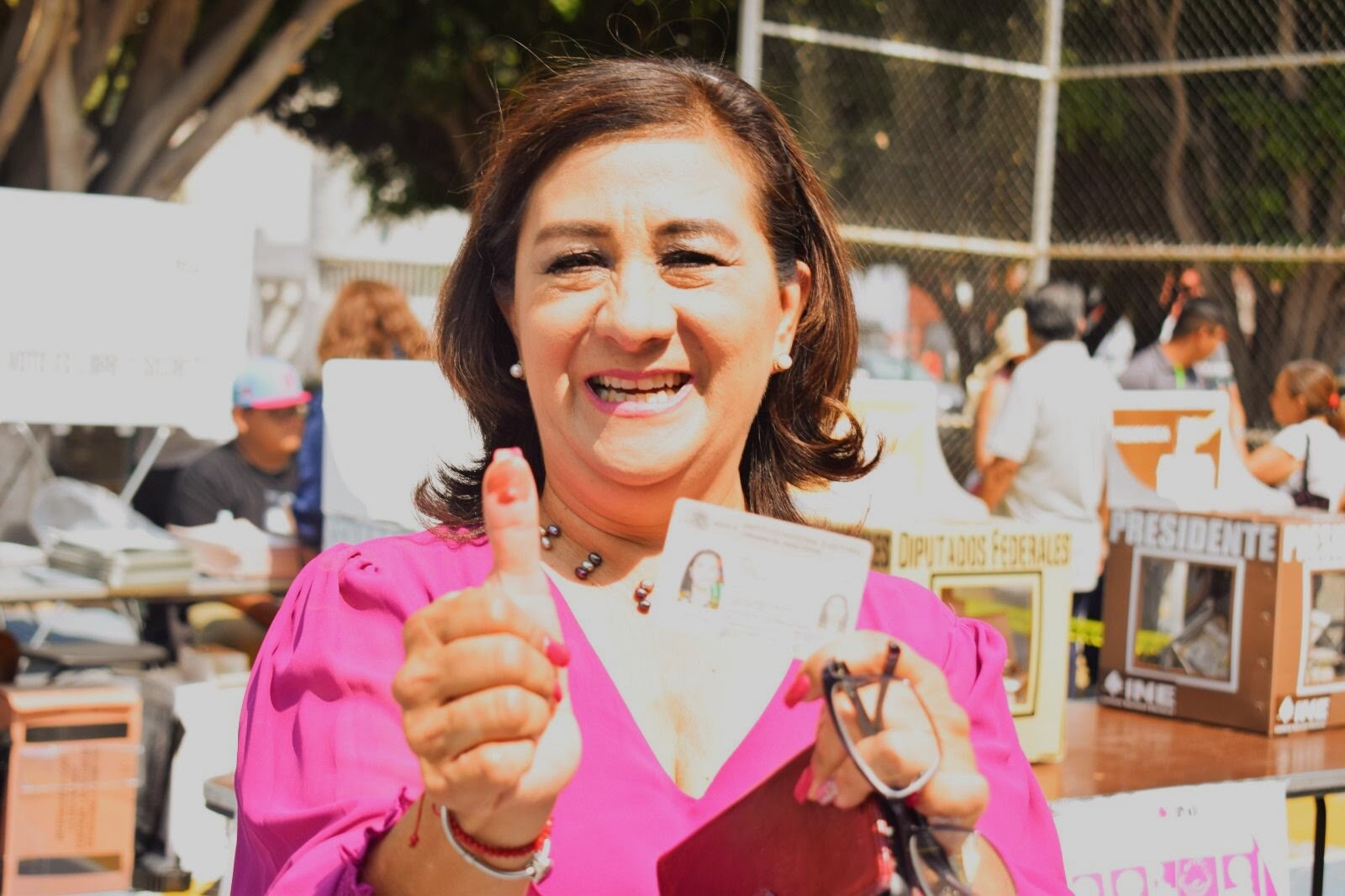 "No nos dejemos intimidar y vayamos a votar", pide candidata de Morena al Senado, Beatriz Robles