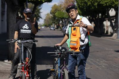 Con rodada, ciclistas piden alto a los accidentes viales en Querétaro