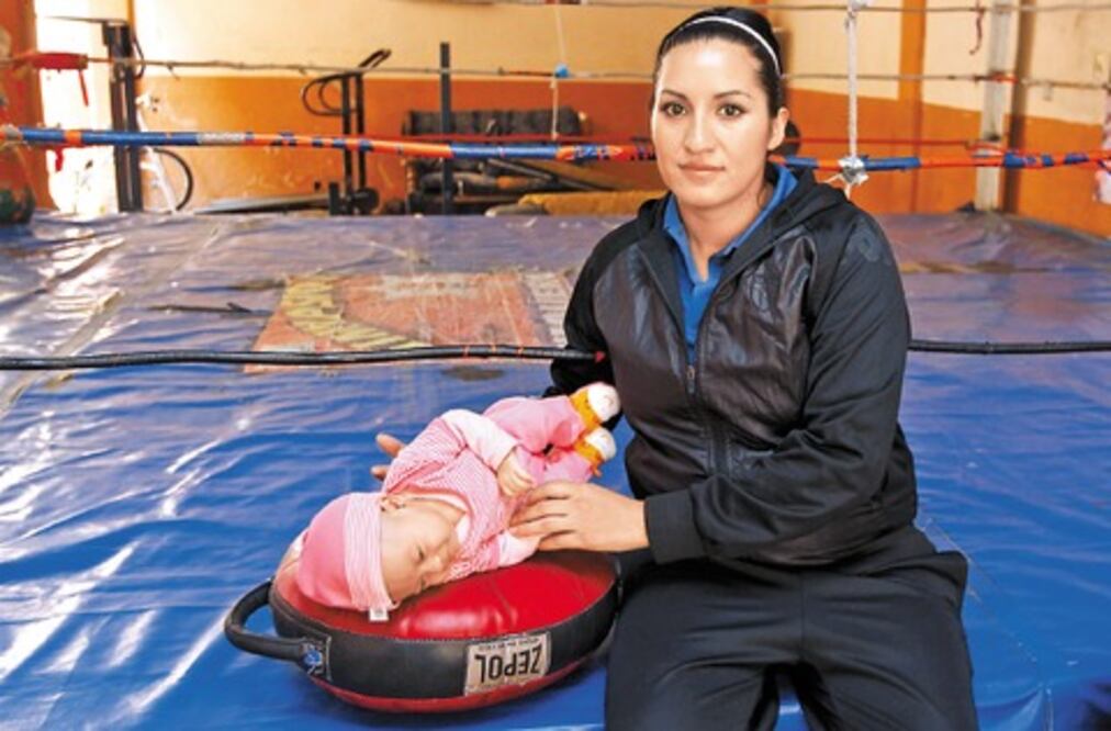 “La Joya” Moreno, feliz de ser mamá