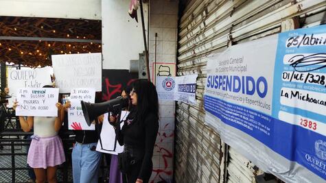 Protección Civil cierra paletería en Querétaro; tomaban fotografías a alumnas