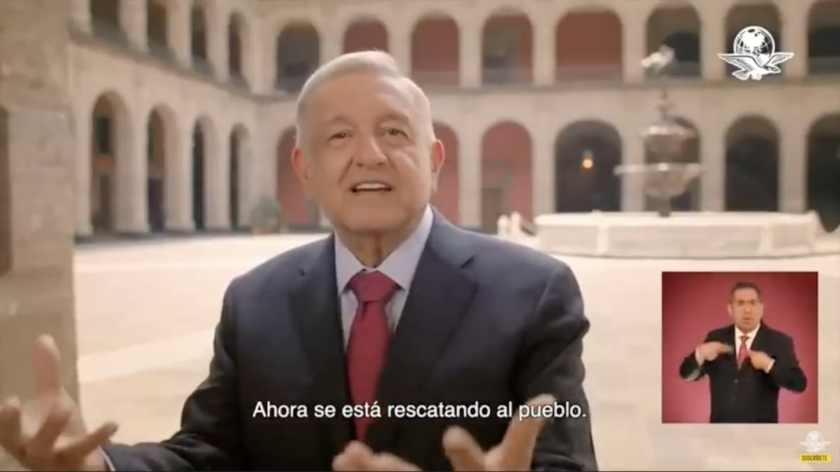 AMLO lanza spots para informe con tono de campaña