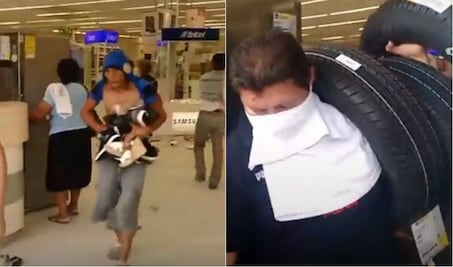 Saqueadores regresan lo robado a Coppel