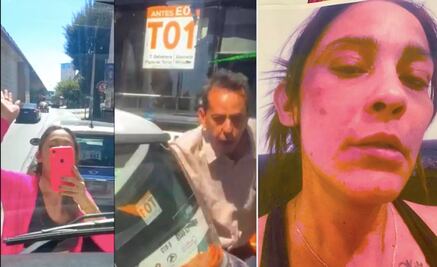Video. Operador de Qrobús y mujer se confrontan en la vía pública