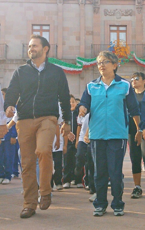 Animosa jornada de activación física