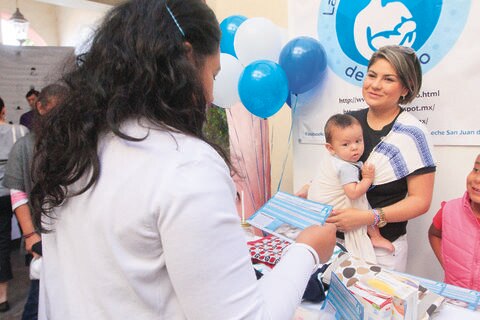 Promueve Seseq lactancia materna