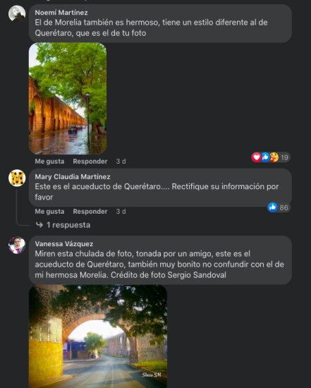 Confunden el Acueducto de Querétaro con el de Morelia