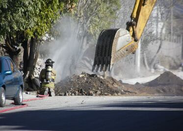 Alerta en SJR por fuga de gas