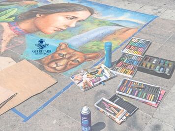 Plasman arte urbano en el Centro Histórico