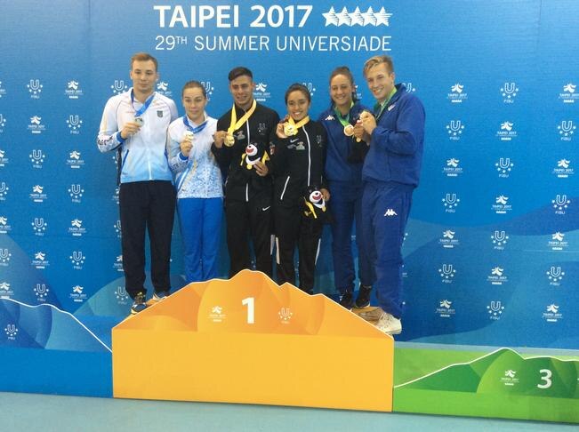 Dos oros para México en Universiada