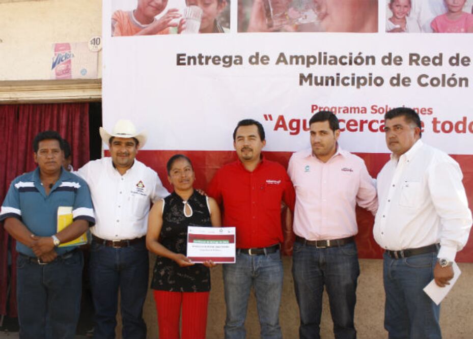 Comunidades de Colón ya tienen agua