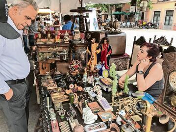 Lánzate a la Feria de Antigüedades del Centro Histórico
