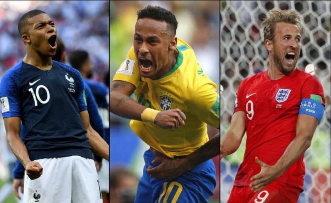 En la foto: Mbappé, Neymar y Kane (AGENCIAS)
