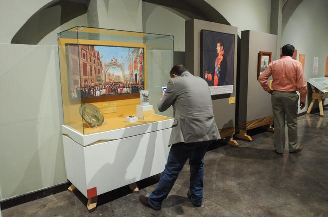 Proveniente de la Ciudad de México, la colección se presenta en el Museo de los Conspiradores hasta noviembre (RICARDO LUGO. EL UNIVERSAL)