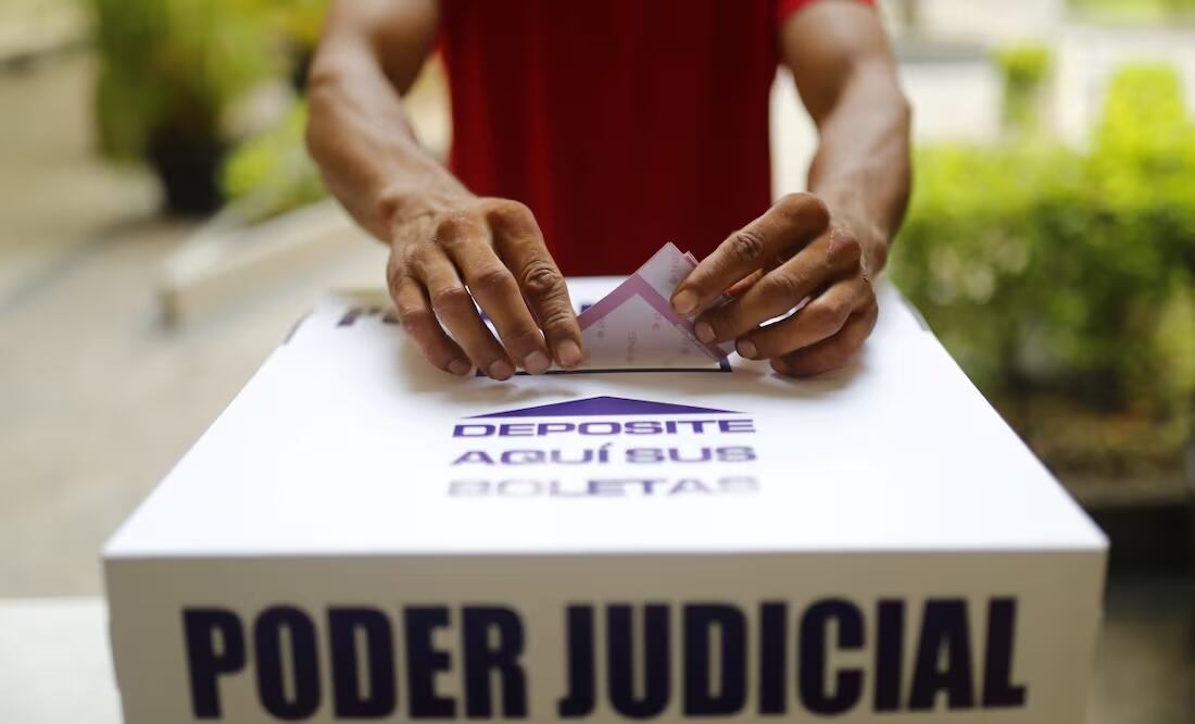 Elección del Poder Judicial de la Federación celebrada el 1 de junio de 2025. Foto: EFE