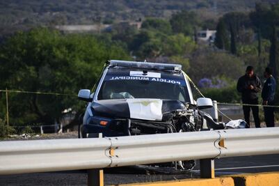 Fotos. Así fue el robo de una patrulla en Querétaro 