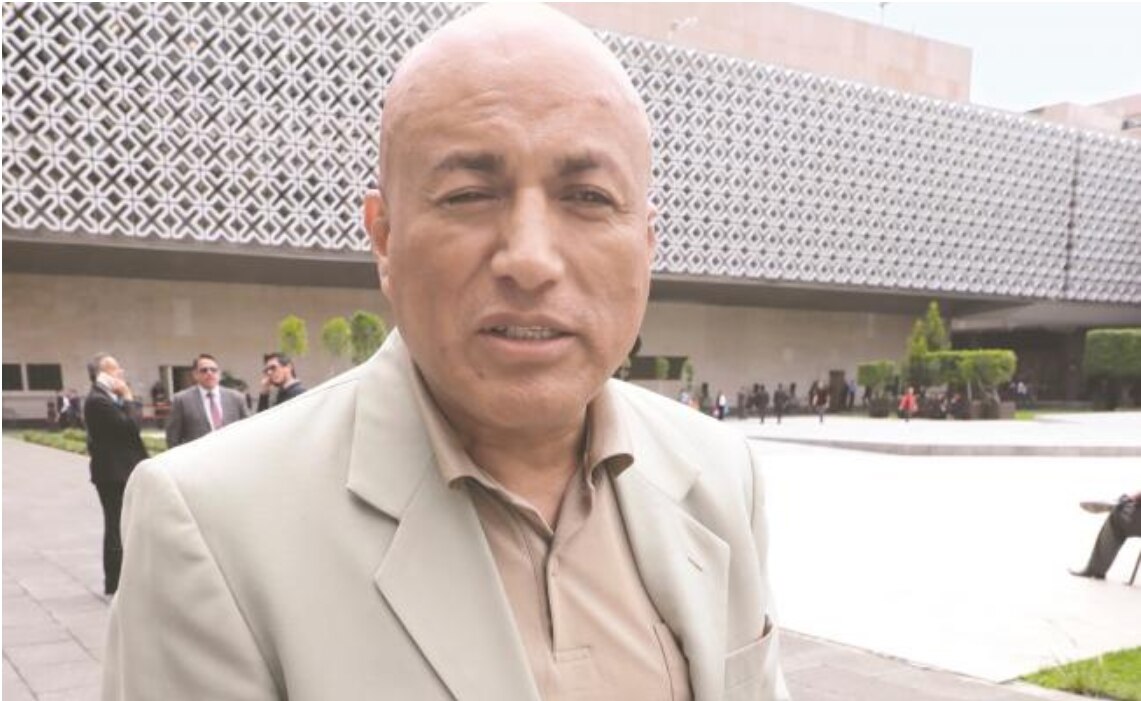 Hugo Rafael Ruiz Lustre, Diputado invidente de Morena. Foto: CARLOS MEJÍA. EL UNIVERSAL