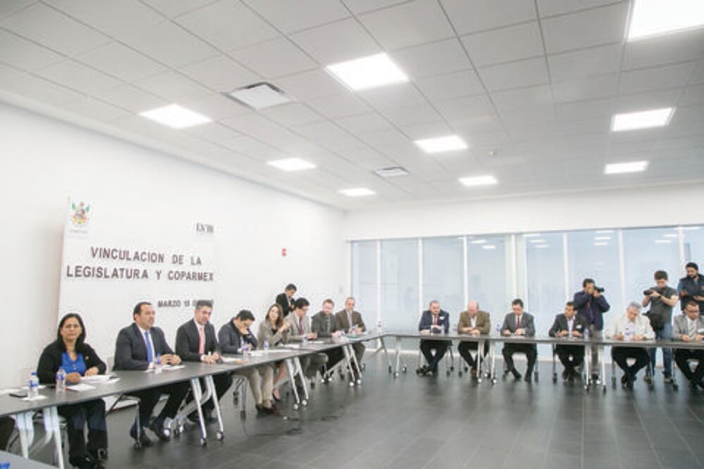 Establecen Coparmex y Congreso acuerdos  
