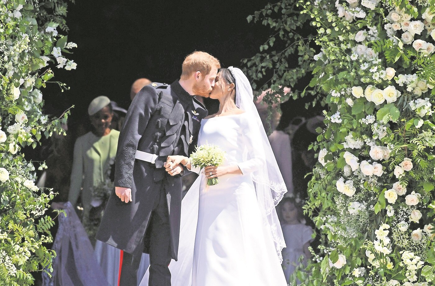 Se casan, se besan y cambian la historia