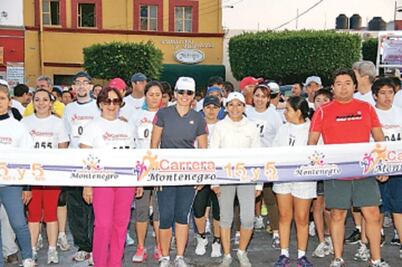 Correrán en beneficio de Montenegro