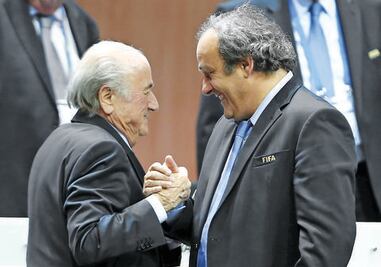 Blatter y Platini, a la ‘congeladora’