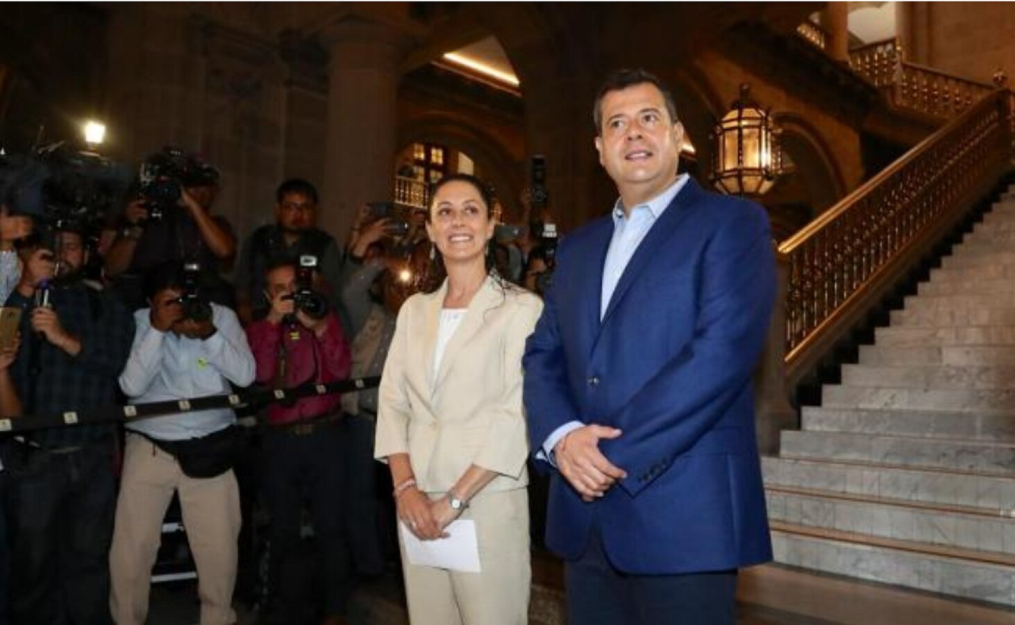 Sheinbaum y Amieva sostienen reunión para acordar transición en CDMX