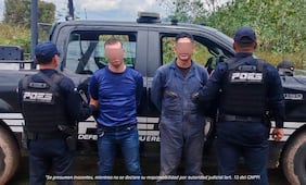 Policía estatal de Querétaro detiene a dos hombres y recupera tractocamión robado con mercancía en la Zona Metropolitana