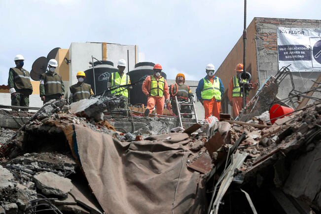 El pasado 19 de septiembre se registró un sismo de magnitud 7.1 grados Richter. La Ciudad de México fue uno de los estados más afectados por el fenómeno (LUIS CORTÉS. EL UNIVERSAL)