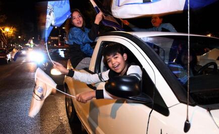 Aficionados celebran en el Centro Histórico