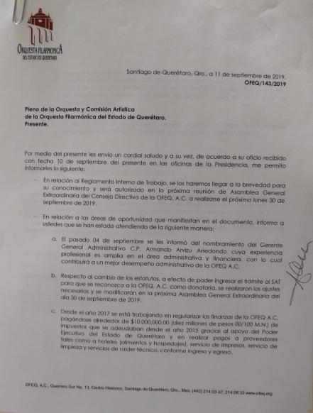 Rolando García deja la OFEQ 