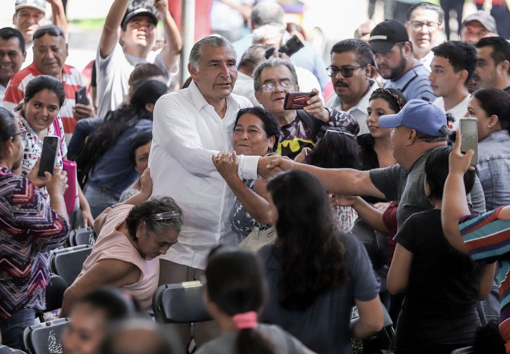 El morenista Adán Augusto visita hoy el estado