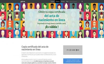 Entérate. ¿Cómo obtener tu acta de nacimiento en línea?