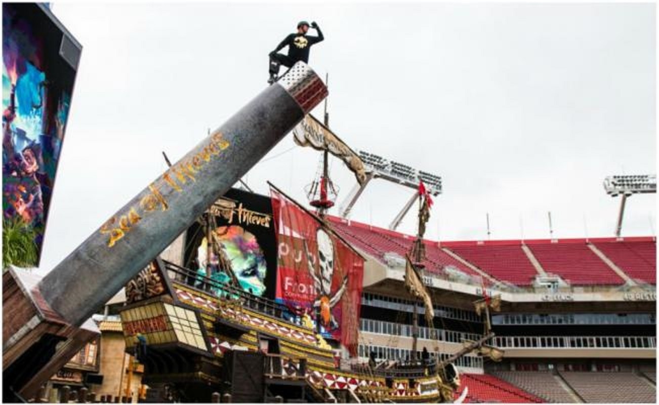 Xbox intentará romper Récord Mundial Guinness con el primer cañón humano pirata del mundo