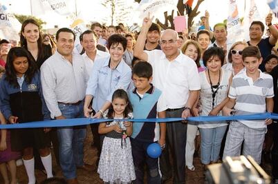 Rehabilitan parque en Corregidora