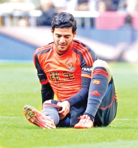 Vela es operado y estará dos meses fuera