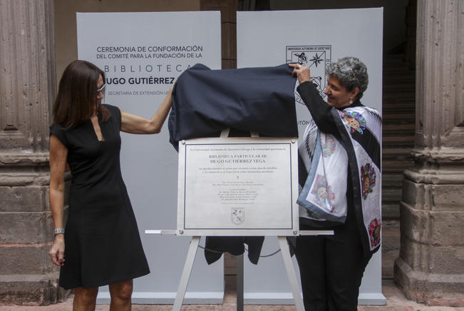 UAQ fundará la Biblioteca Hugo Gutiérrez Vega