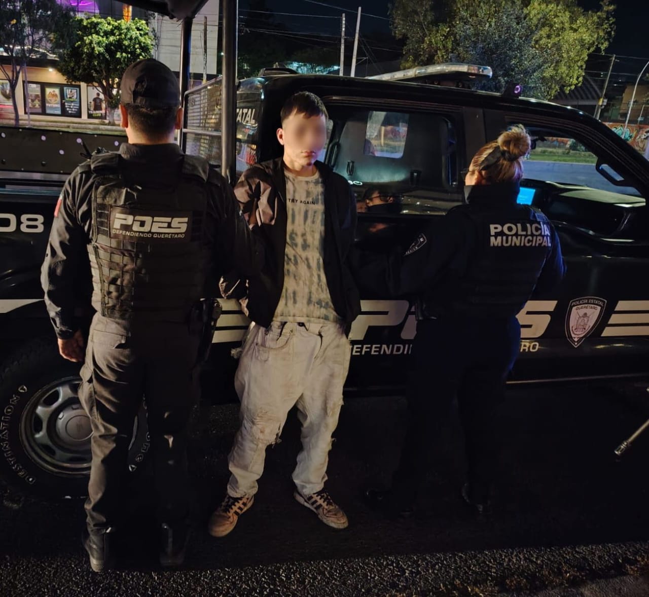 Detienen a sujeto implicado en robo a joyería en Plaza Puerta La Victoria