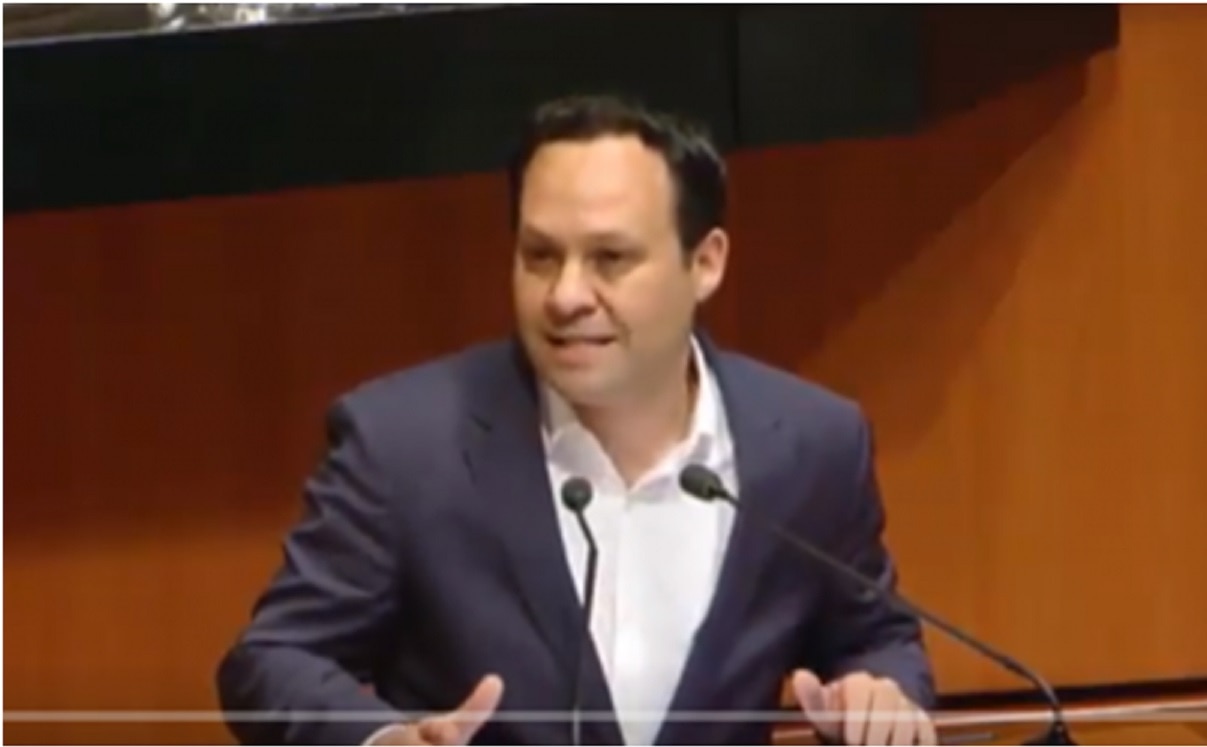 Clemente Castañeda, senador de Movimiento Ciudadano. Foto: Captura de pantalla