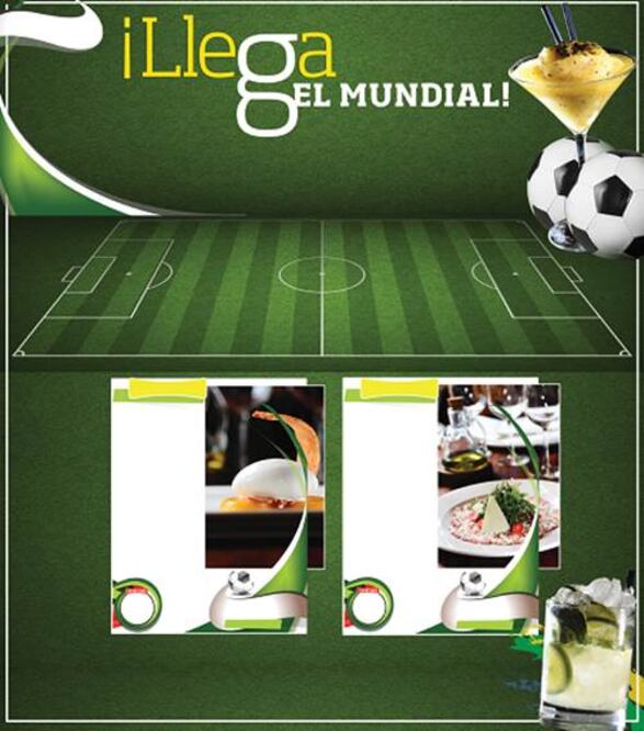 Prepárate ¡Llega el Mundial!