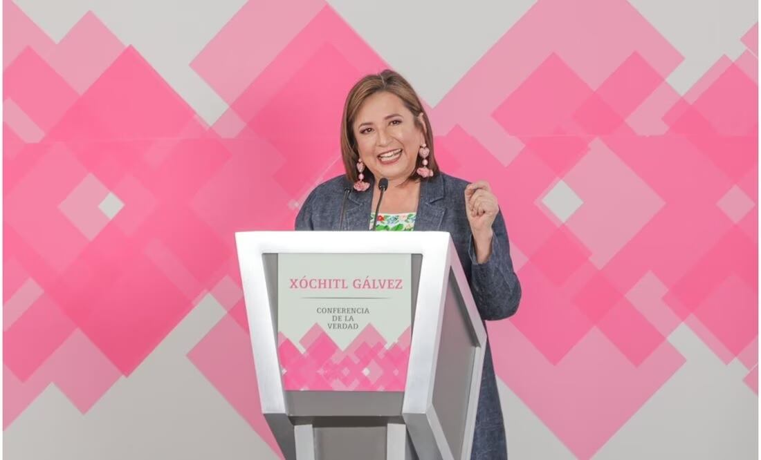 Xóchitl Gálvez. Foto: Tomada de X