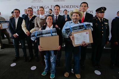 Otorgan apoyos en comunidades ante frío 