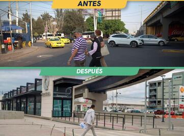 ¿Dónde están los árboles?, preguntan en el antes y después del Paseo 5 de Febrero