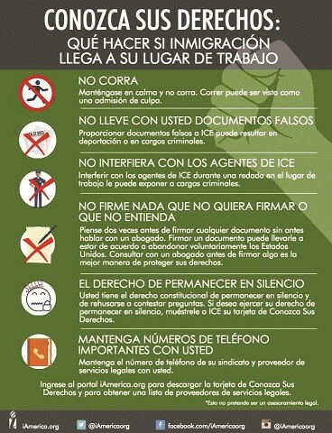 Contra la migra. Voluntarios ayudan a indocumentados