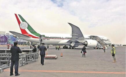 ¿Y ahora en dónde está el avión presidencial?