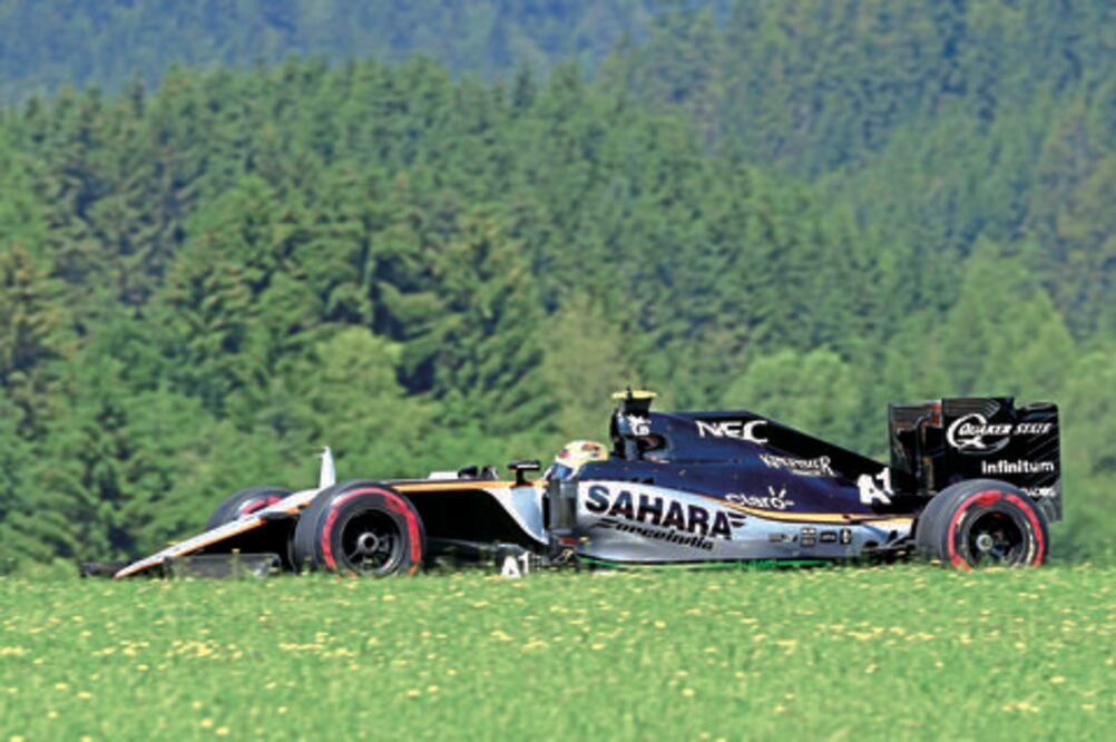 “Checo” se entusiasma