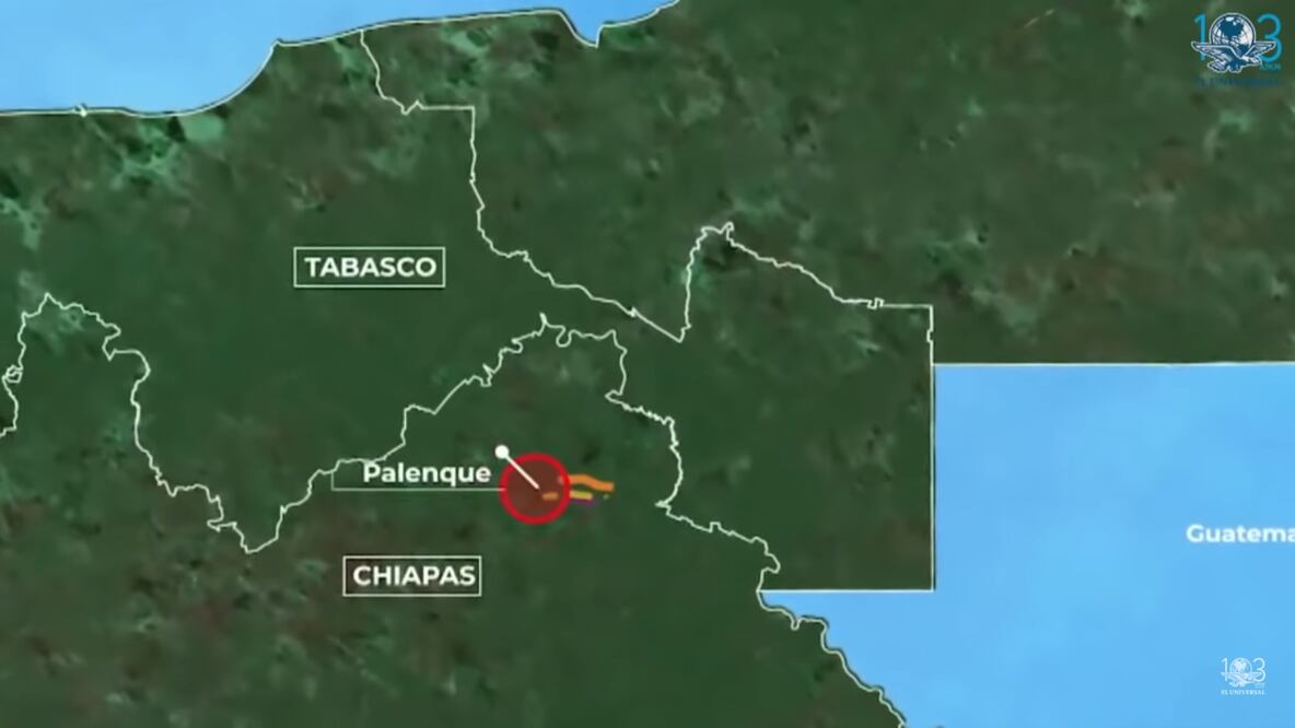 Anselmo Jiménez viajó a Palenque con la ilusión de trabajar en el megaproyecto, pero se decepcionó al ver un letrero que decía “no hay contrataciones”, al que le tomó fotos para mostrarle a su familia. (LUIS MANUEL LÓPEZ)