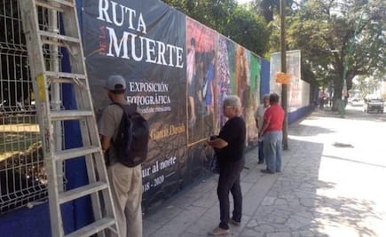 Roban muestra fotográfica en universidad de Chiapas